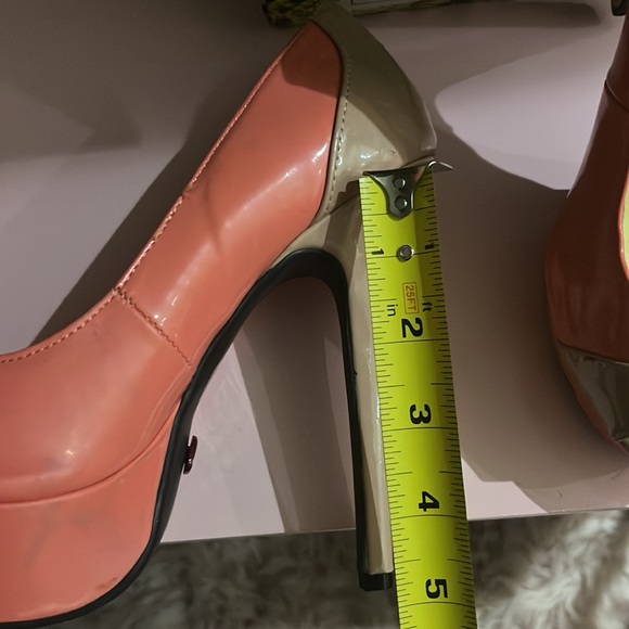 Two toned platform heels - Picture 4 of 6